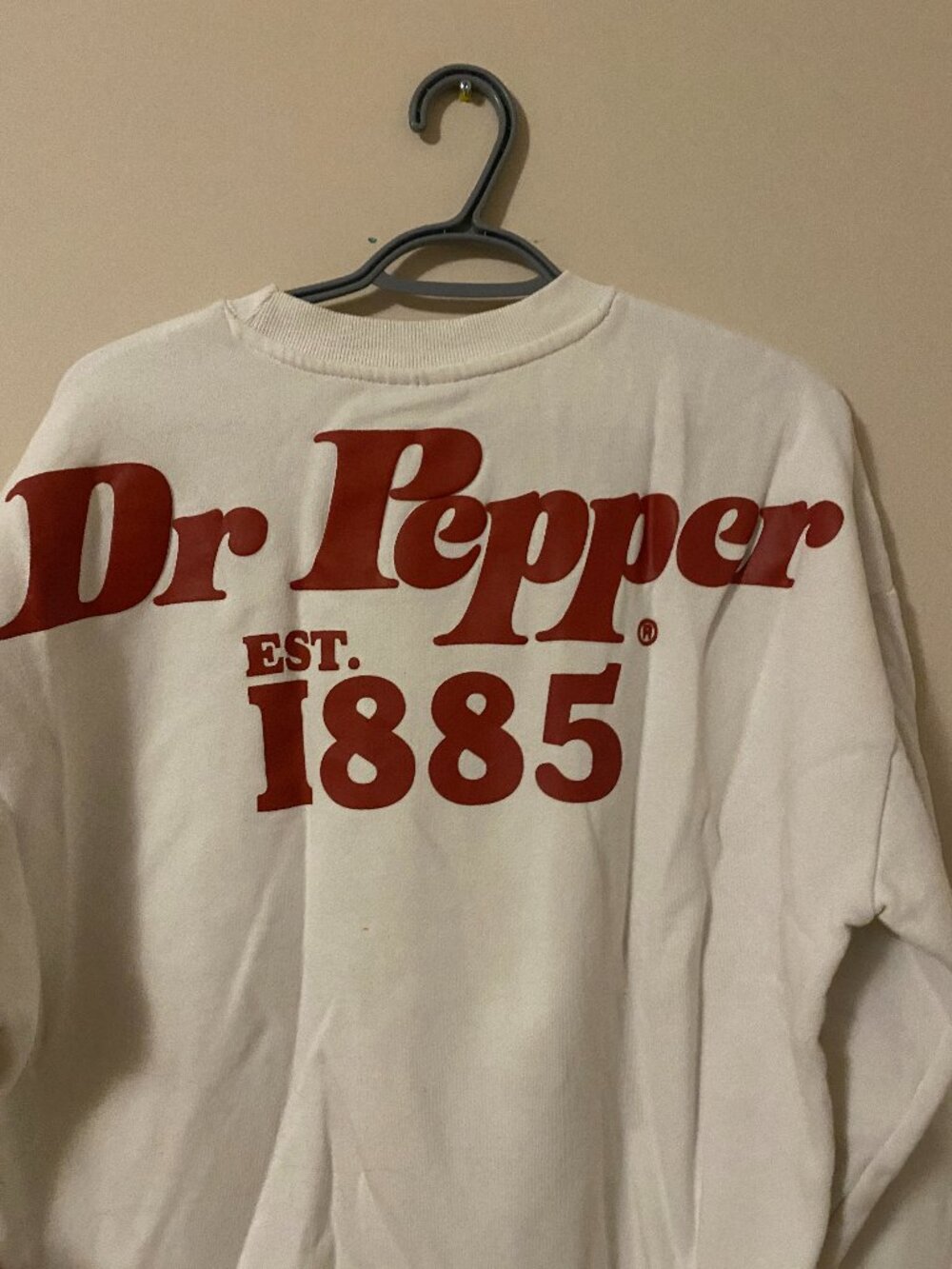 Dr. Pepper oversized crewneck